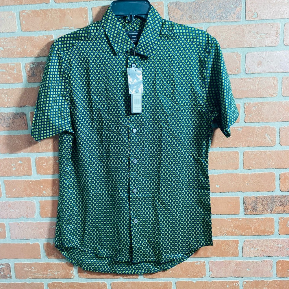 Marc by Marc Jacobs Mens Short Sleeve Shrunken Fit Button-up Shirt Size XS